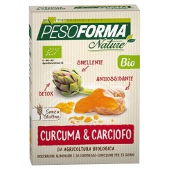 PESOFORMA NATURE CURCUMA & CARCIOFO BIO 30 COMPRESSE