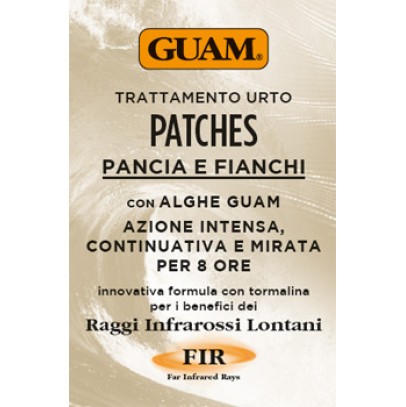 GUAM PATCHES TRATTAMENTO URTO PANCIA E FIANCHI 8 PEZZI