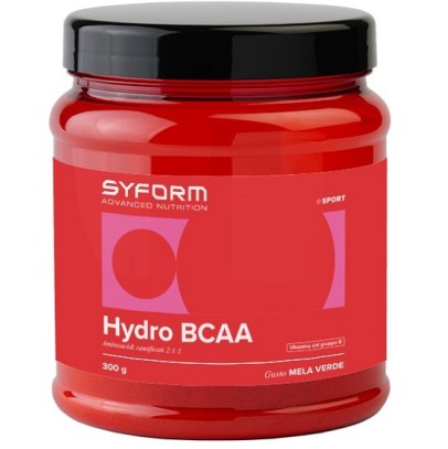 HYDRO BCAA INTEGRATORE IN POLVERE AL GUSTO DI MELA VERDE 300G