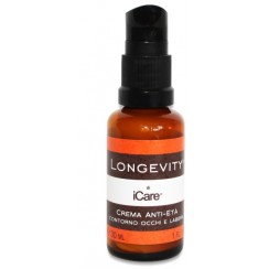 ICARE LONGEVITY CREMA ANTI ETA' CONTORNO OCCHI E LABBRA