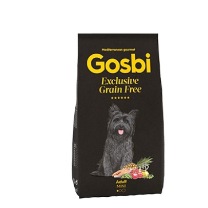 GOSBI EXCLUSIVE GRAIN FREE ADULT MINI 2 KG GOSBI EXCLUSIVE GRAIN FREE ADULT MINI 2 KG