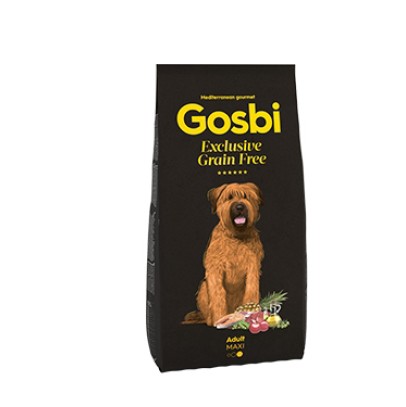 GOSBI EXCLUSIVE GRAIN FREE ADULT MAXI 3 KG GOSBI EXCLUSIVE GRAIN FREE ADULT MAXI 3 KG
