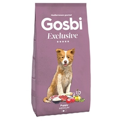 GOSBI EXCLUSIVE PUPPY MEDIUM 3 KG GOSBI EXCLUSIVE PUPPY MEDIUM 3 KG