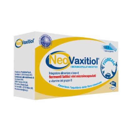 NEOVAXITIOL 10 STICK OROSOLUBILI DA 1,5 G NEOVAXITIOL 10 STICK OROSOLUBILI DA 1,5 G