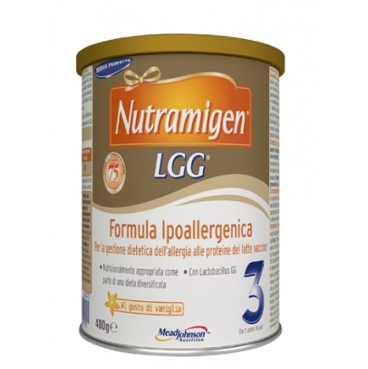 NUTRAMIGEN 3 LGG POLVERE VANIGLIA 400 G