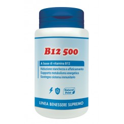 B12 500 CIANOCOBALAMINA 100 CAPSULE VEGETALI