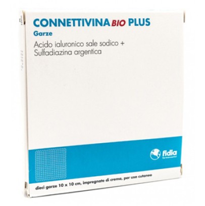 CONNETTIVINABIO PLUS GARZA 10 X 10 CM 10 PEZZI