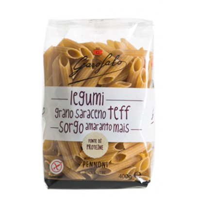 GAROFALO PENNONI PASTA SENZA GLUTINE LEGUMI E CEREALI 400 G