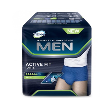 PULL UP UOMO TENA MEN PANTS ACTIVE FIT L 8 PEZZI PULL UP UOMO TENA MEN PANTS ACTIVE FIT L 8 PEZZI