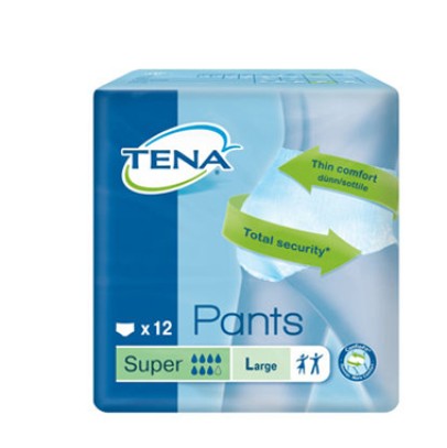 PANNOLONE PULL UP TENA PANTS SUPER TAGLIA LARGE 12 PEZZI PANNOLONE PULL UP TENA PANTS SUPER TAGLIA LARGE 12 PEZZI