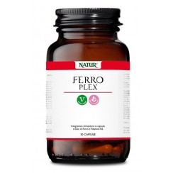 FERRO PLEX 90 CAPSULE VEGETALI 428 MG