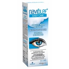 NAVIBLEF DAILY CARE SCHIUMA PER RIMOZIONE SECREZIONI OCULARIDA PALPEBRE E CIGLIA 50 ML