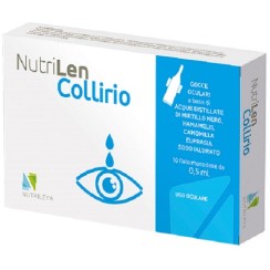 NUTRILEN COLLIRIO 10 FLACONCINI MONODOSE 0,5 ML