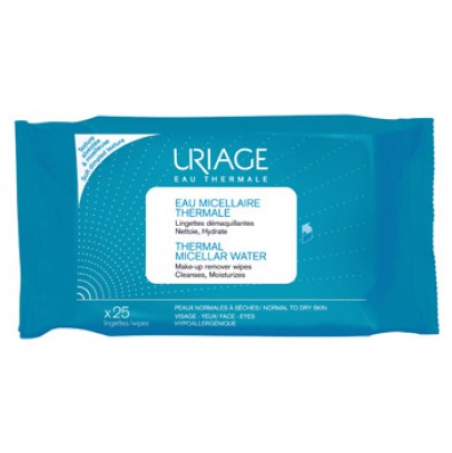 URIAGE EAU MICELLARE PER PELLI NORMALI/SECCHE 25 SALVIETTE