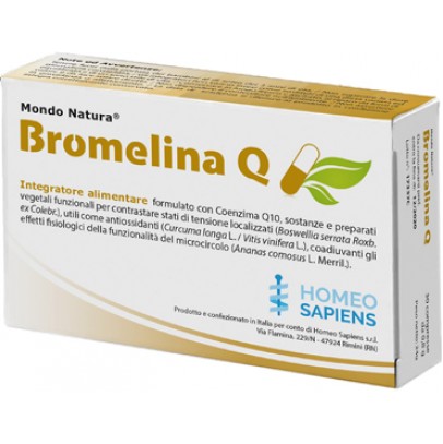 BROMELINA Q MONDO NATURA 30 COMPRESSE