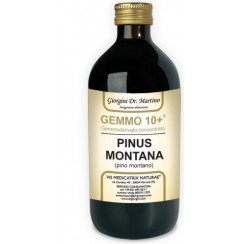 GEMMO 10+ GEMMODERIVATO CONCENTRATO LIQUIDO ANALCOLICO PINUSMONTANA PINO MONTANO 500 ML