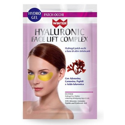 WINTER HYALURONIC FACE LIFT COMPLEX PATCH OCCHI RUGHE OCCHIAIE 1,5 G X 2 WINTER HYALURONIC FACE LIFT COMPLEX PATCH OCCHI RUGHE OCCHIAIE 1,5 G X 2