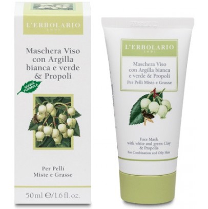 MASCHERA VISO ALL'ARGILLA E ALLA PROPOLI 50 ML