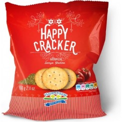 HAPPY FARM HAPPY CRACKERS GUSTO PIZZA 60 G