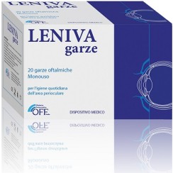 GARZE MONOUSO LENIVA 20 PEZZI