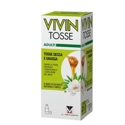 VIVIN TOSSE SCIROPPO PER TOSSE SECCA E GRASSA 150 ML VIVIN TOSSE SCIROPPO PER TOSSE SECCA E GRASSA 150 ML
