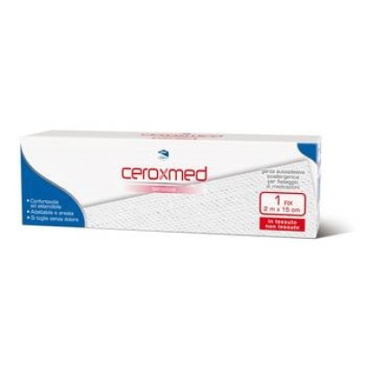 GARZA ADESIVA CEROXMED SENSITIVE FIX 15X200 CM GARZA ADESIVA CEROXMED SENSITIVE FIX 15X200 CM