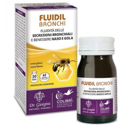 FLUIDIL BRONCHI 60 PASTIGLIE