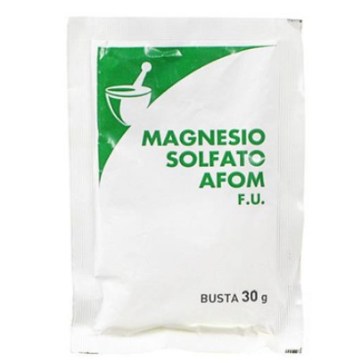 MAGNESIO SOLFATO AFOM 1 BUSTA MAGNESIO SOLFATO AFOM 1 BUSTA