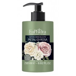 EUPHIDRA SAPONE LIQUIDO MANI ROSA IN FLACONE CON ETICHETTA DISPENSER