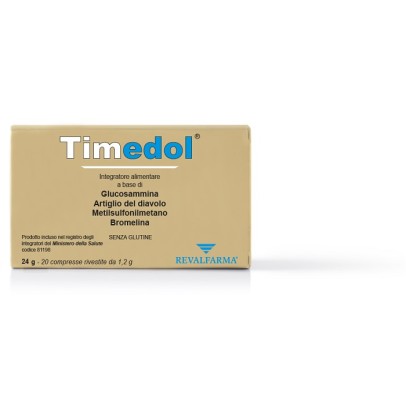 TIMEDOL 20 COMPRESSE MASTICABILI 1500 MG