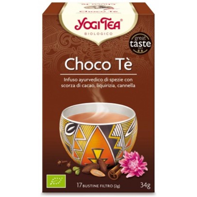 YOGI TEA CHOCO TE' BIOLOGICO 34 G YOGI TEA CHOCO TE' BIOLOGICO 34 G