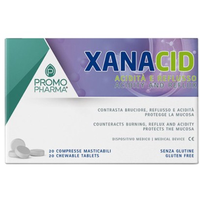 XANACID 20 COMPRESSE MASTICABILI XANACID 20 COMPRESSE MASTICABILI