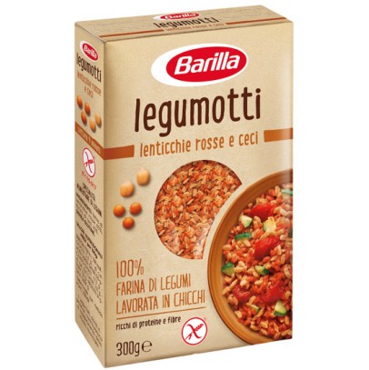 BARILLA LEGUMOTTI LENTICCHIE ROSSE E CECI 300 G