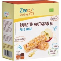 ZERO% GLUTINE BARRETTE MULTIGRAIN ALLA MELA 6 X 21,5 G