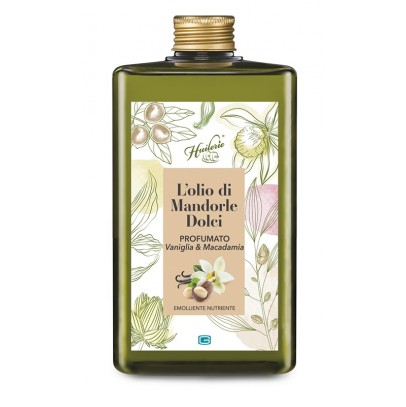 HUILERIE OLIO MANDORLE DOLCI VANIGLIA/MACADAMIA 300 ML