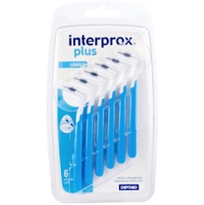 INTERPROX PLUS CONICO BLU 6 PEZZI