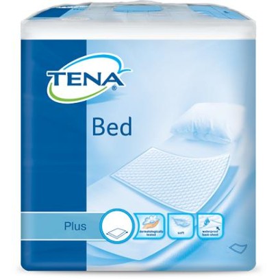 TRAVERSA PER INCONTINENZA NON RIMBOCCABILE TENA BED PLUS 60X40CM 40 PEZZI