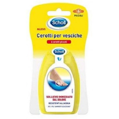 SCHOLL CEROTTI PER VESCICHE PICCOLI 6 PEZZI