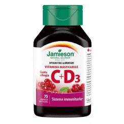 JAMIESON VITAMINA C 500 + D 75 COMPRESSE