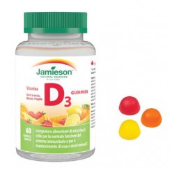 JAMIESON VITAMINA D GUMMIES 1000 60 CARAMELLE GOMMOSE