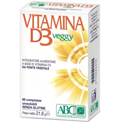 VITAMINA D3 VEGGY 60 COMPRESSE OROSOLUBILI