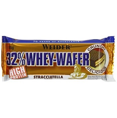WEIDER 32% WHEY BARRETTA WAFER STRACCIATELLA 35 G WEIDER 32% WHEY BARRETTA WAFER STRACCIATELLA 35 G
