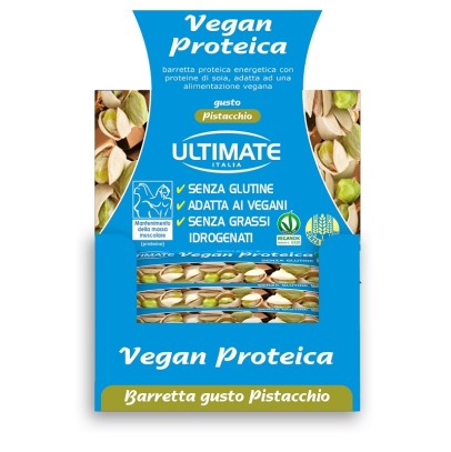 ULTIMATE BARRETTA VEGAN PROTEICA PISTACCHIO 24 X 40 G