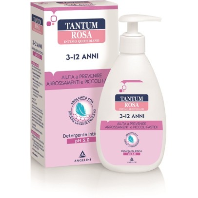 TANTUM ROSA 3-12 ANNI DETERGENTE INTIMO 200 ML TANTUM ROSA 3-12 ANNI DETERGENTE INTIMO 200 ML