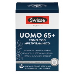 SWISSE UOMO 65+ COMPLESSO MULTIVITAMINICO 30 COMPRESSE