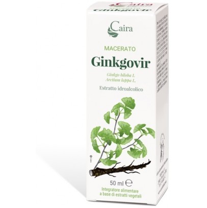 CAIRA GINKGOVIR MACERATO IDROALCOLICO GOCCE 50 ML