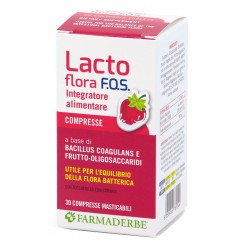 LACTO FLORA FOS 30 COMPRESSE MASTICABILI 48 G