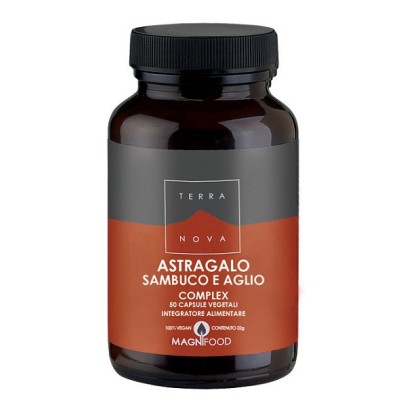 TERRANOVA ASTRAGALO/SAMBUCO/AGLIO 50 CAPSULE