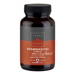 TERRANOVA VITAMINA D3 + K2 50 CAPSULE