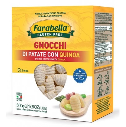 FARABELLA GNOCCHI PATATE QUINOA 500 G ASTUCCIO